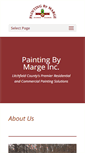 Mobile Screenshot of paintingbymarge.com